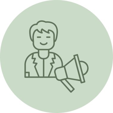 iş adamı simgesi vektör illüstrasyon tasarımı