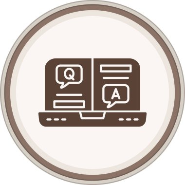 Modern eğitim ikonunun vektör illüstrasyonu