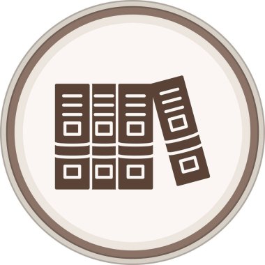 Bir kahve makinesi simgesinin vektör çizimi