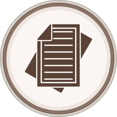 Bir kitap simgesinin vektör illüstrasyonu