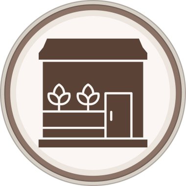 Ev simgesinin vektör illüstrasyonu