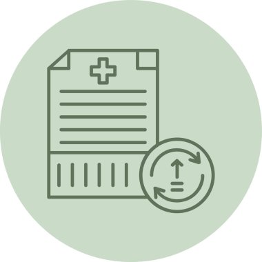 tıbbi simge vektör illüstrasyonu