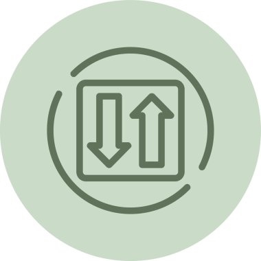 ok simgesinin vektör illüstrasyonu