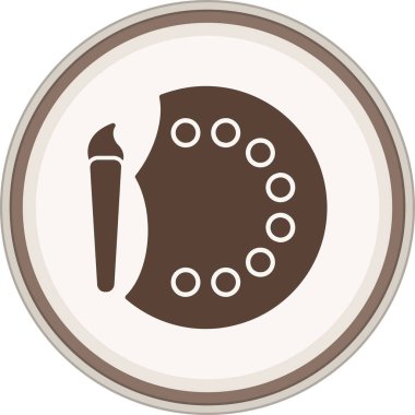 Bir kahve fincanının vektör çizimi