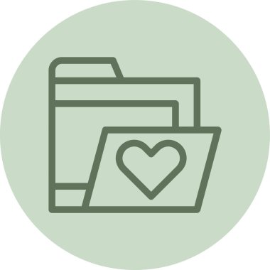 uzun gölgeli kalbin vektör simgesi