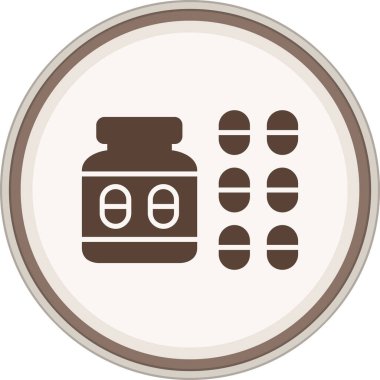 Haplar. Web simgesi basit illüstrasyon