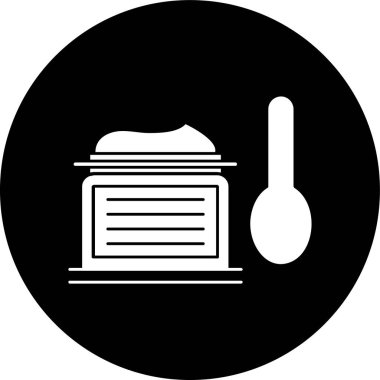 Vücut Temizleme simgesi, vektör illüstrasyonu basit tasarım