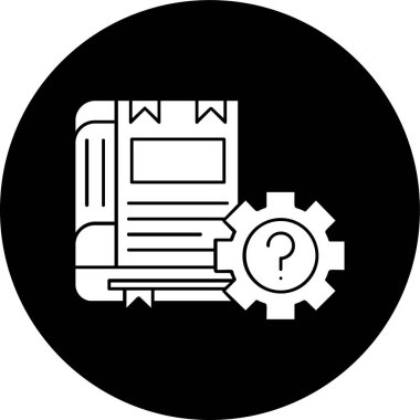 kitap simgesi, vektör illüstrasyonu basit tasarım