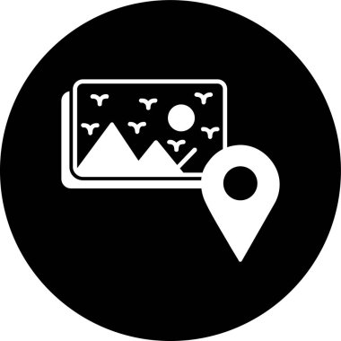 resim simgesi, vektör illüstrasyonu basit tasarım