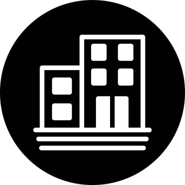 Daire simgesi, vektör illüstrasyonu basit tasarım