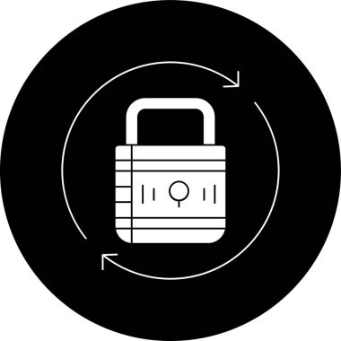 Simgeyi tazele, vektör illüstrasyonu basit tasarım