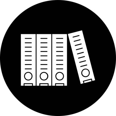 Bağlayıcı simgesi, vektör illüstrasyonu basit tasarım