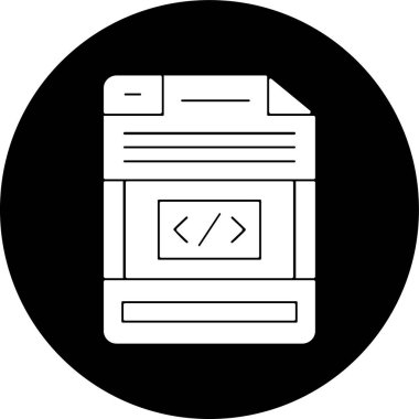 dosya simgesi, vektör illüstrasyonu basit tasarım