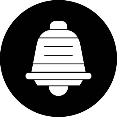 Notification icon, vector illustration simple design