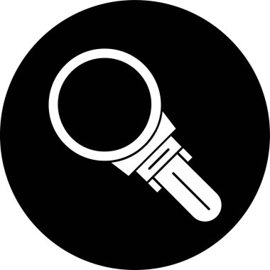 Search icon, vector illustration simple design