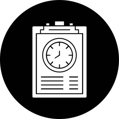 Pano simgesi, vektör illüstrasyonu basit tasarım