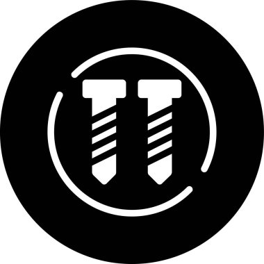 vida simgesi, vektör illüstrasyonu basit tasarım