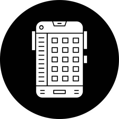 Uygulama simgesi, vektör illüstrasyonu basit tasarım