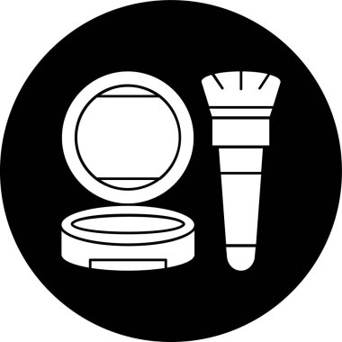 Toz simgesi, vektör illüstrasyonu basit tasarım