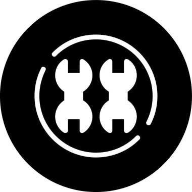 Anahtar- basit simge, vektör illüstrasyonu basit tasarım