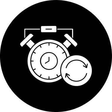 Rutin simge, vektör illüstrasyonu basit tasarım