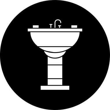 Simge batır, vektör çizimi basit tasarım