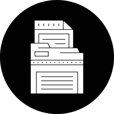 belge dosya simgesi, vektör illüstrasyonu basit tasarım