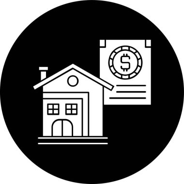 Bill simgesi, vektör illüstrasyonu basit tasarım