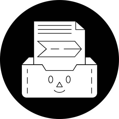 Önemli simge, vektör illüstrasyonu basit tasarım