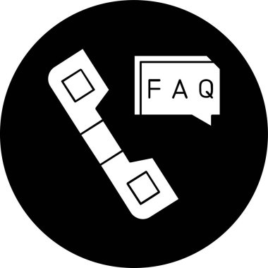 telefon arama simgesi, vektör illüstrasyonu basit tasarım