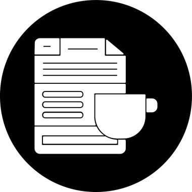 dosya simgesi, vektör illüstrasyonu basit tasarım