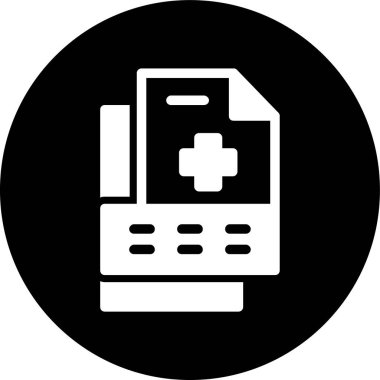 Belge simgesi, vektör illüstrasyonu basit tasarım ekle