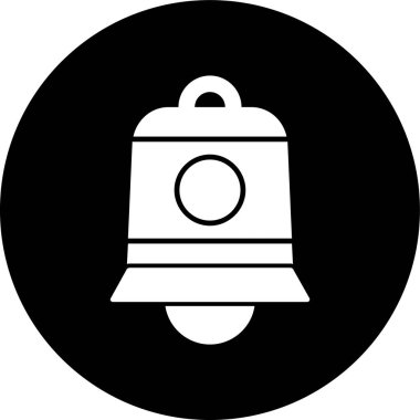 bildirim çanı simgesi, vektör illüstrasyonu basit tasarım