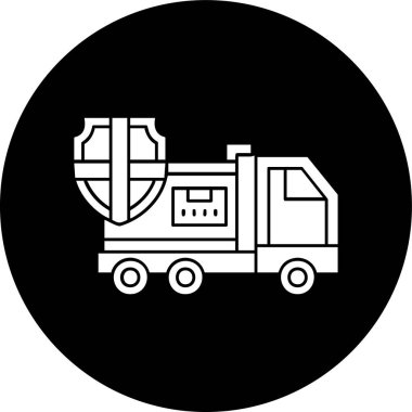 Teslimat Sigortası simgesi, vektör illüstrasyonu basit tasarım