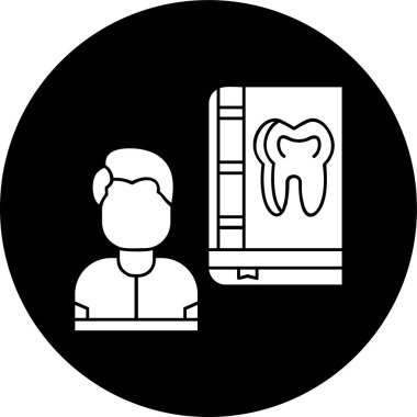 kitap simgesi, vektör illüstrasyonu basit tasarım