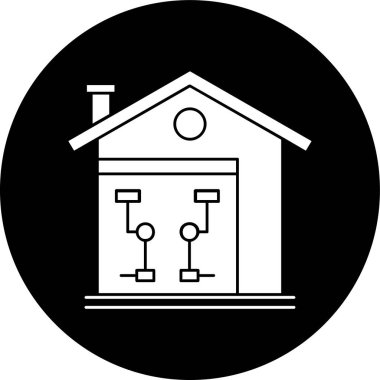 proje simgesi, vektör illüstrasyonu basit tasarım