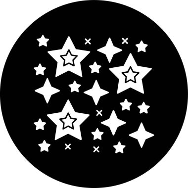 yıldız simgesi, vektör illüstrasyonu basit tasarım