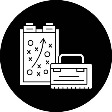 Pano simgesi, vektör illüstrasyonu basit tasarım