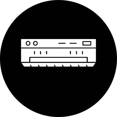 Klima simgesi, vektör illüstrasyonu basit tasarım