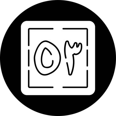 Thalatha wa Khamsun simgesi, vektör çizimi basit tasarım