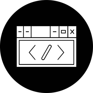 sayfa simgesi, vektör illüstrasyonu basit tasarım