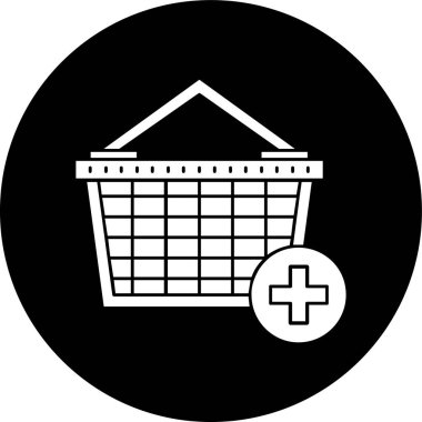 Simge ekle, vektör illüstrasyonu basit tasarım