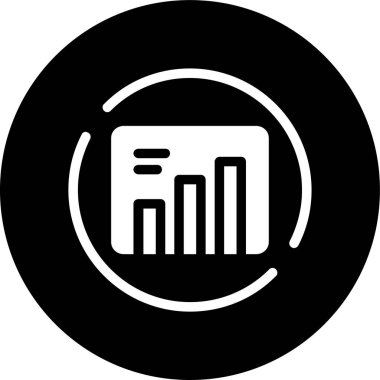 Sinyal simgesi, vektör illüstrasyonu basit tasarım