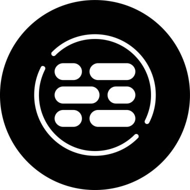 Simgeyi eşitle, vektör illüstrasyonu basit tasarım