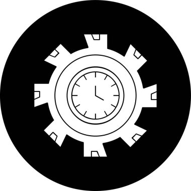 son teslim tarihi simgesi, vektör illüstrasyonu basit tasarım