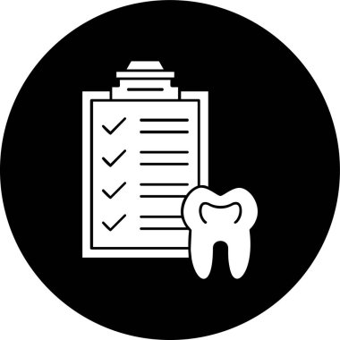 Checklist icon, vector illustration simple design