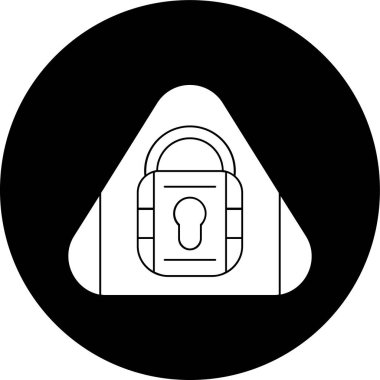 Uyarı simgesi, vektör illüstrasyonu basit tasarım