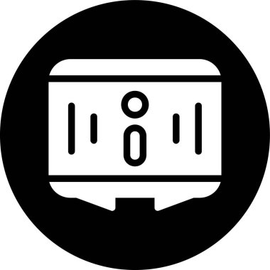 Yorum - bilgi simgesi, vektör illüstrasyonu basit tasarım