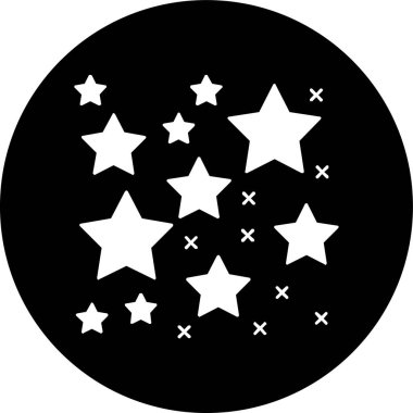 yıldız simgesi, vektör illüstrasyonu basit tasarım