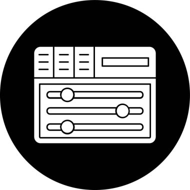 Simgeyi özelleştir, vektör illüstrasyonu basit tasarım